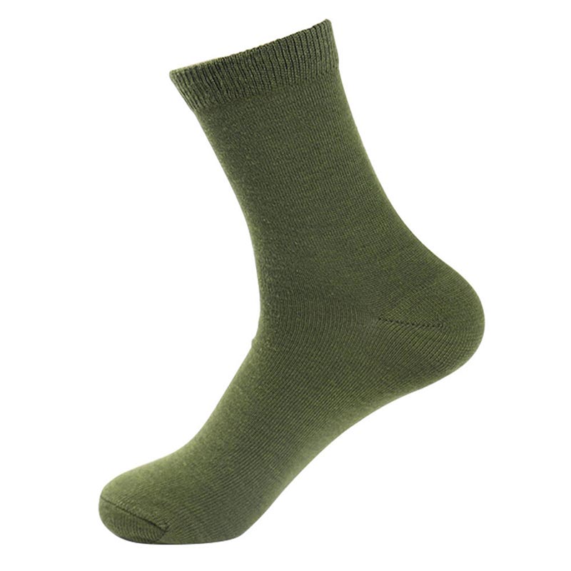 Breathable Anti-slip Sustainable to Ankle Spandex Polyester Cotton Military Socks