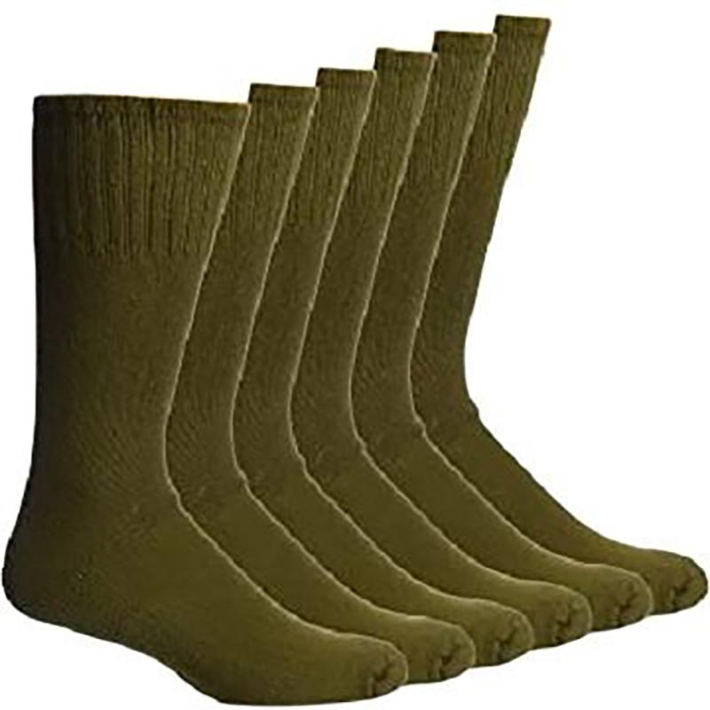 Knitted Tactical Boot Mens Wool Nylon Polyester Cotton Summer Socks