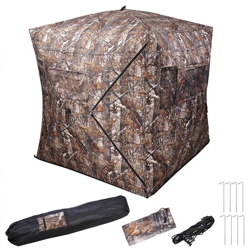 Portable Waterproof Camouflage Pop Up 3D Tactical Tent