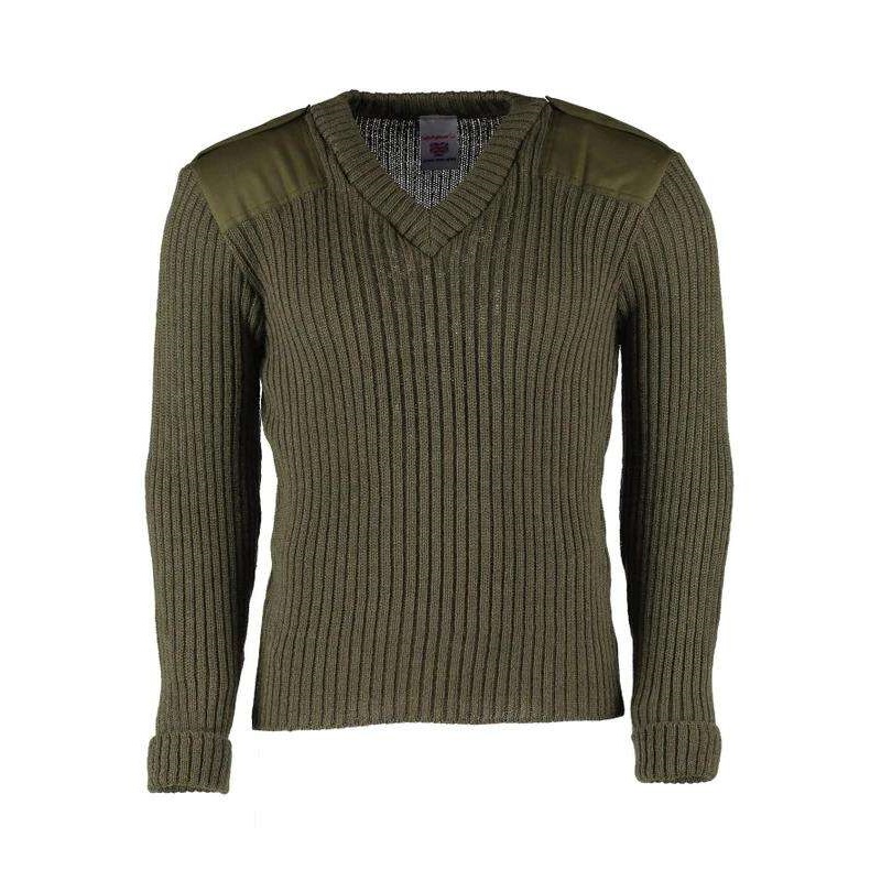 Military Premium V-Neck Tactical Knitting Sweater