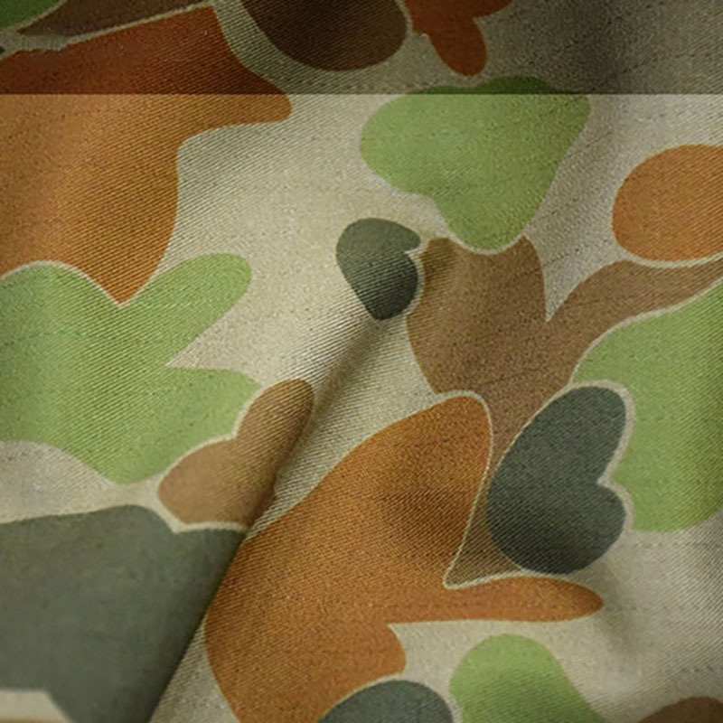 Functional Moisture Wicking Jungle Camouflage Fabric