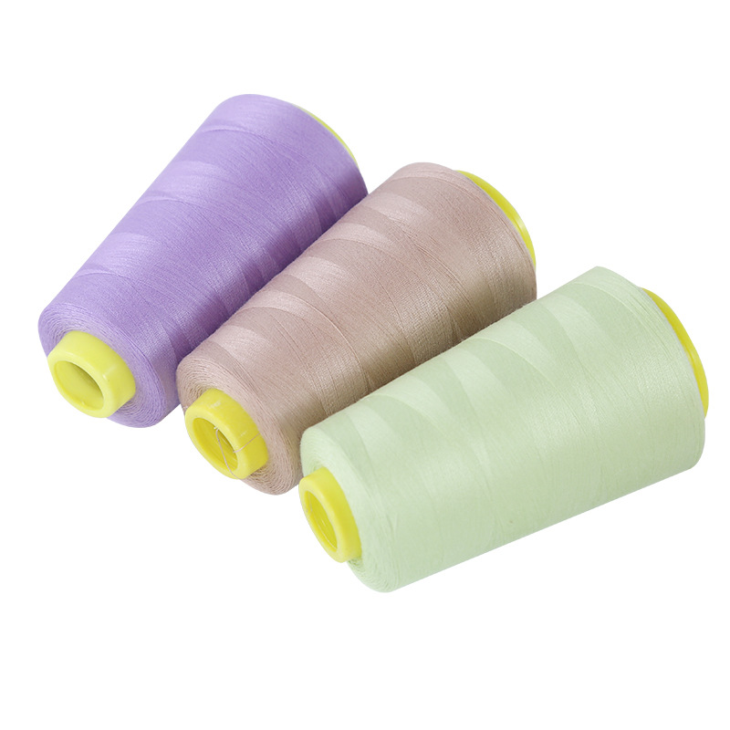 100% Polyester Dyed Spun Sewing Thread