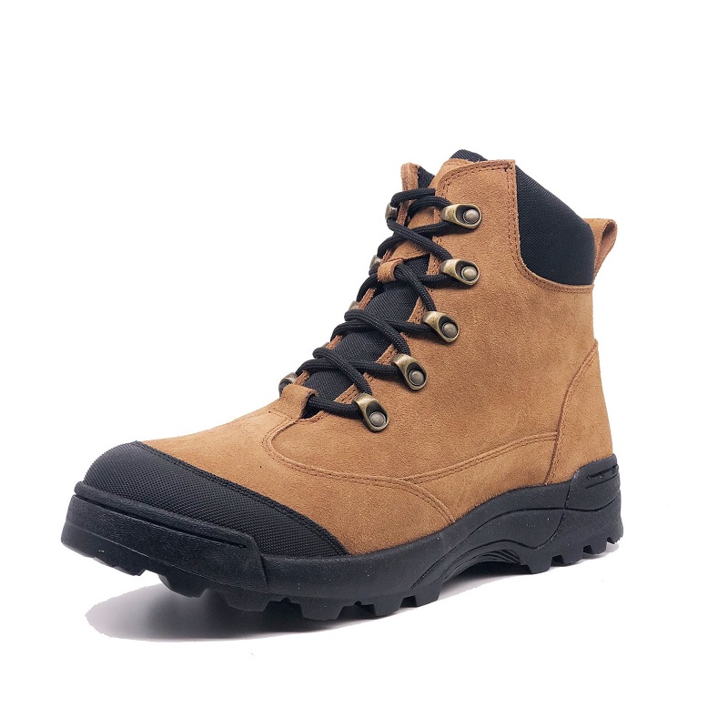 Direct Manufacturer Leather Desert Combat Men's Safety Boots