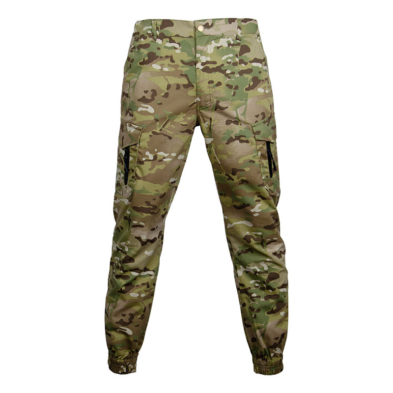 Customized oem Slim Fit Polyester cotton Waterproof Trousers Long Pants