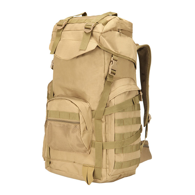 Khaki 50L Outdoor Sports Backpack