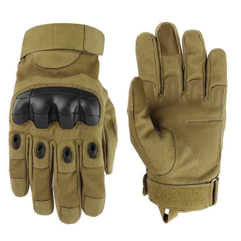Touch Screen Men's Full-finger Combat Tactical Gloves