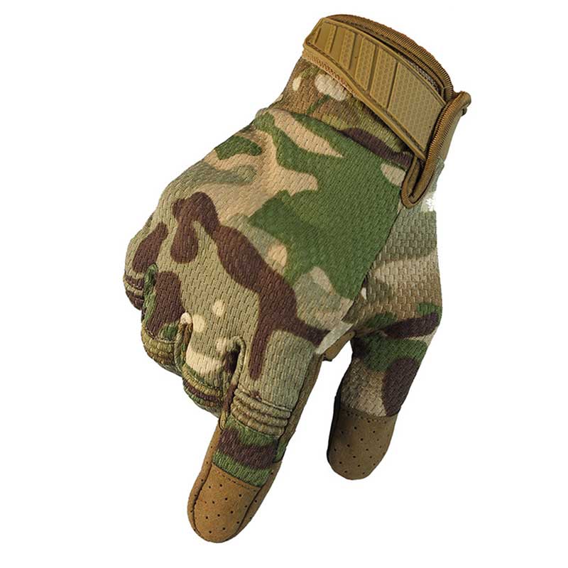Wholesale Price Men's Touch Screen Military Green Finger gloves
