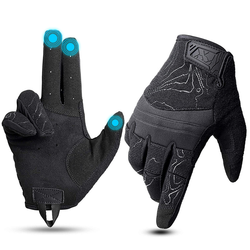 Touch Screen Faux Leather Gloves